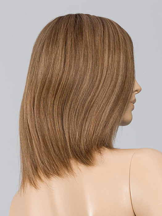 Nougat Rooted 12.10.20 | Lightest Brown And Light Brown With Light Strawberry Blonde Blend And Shaded Roots