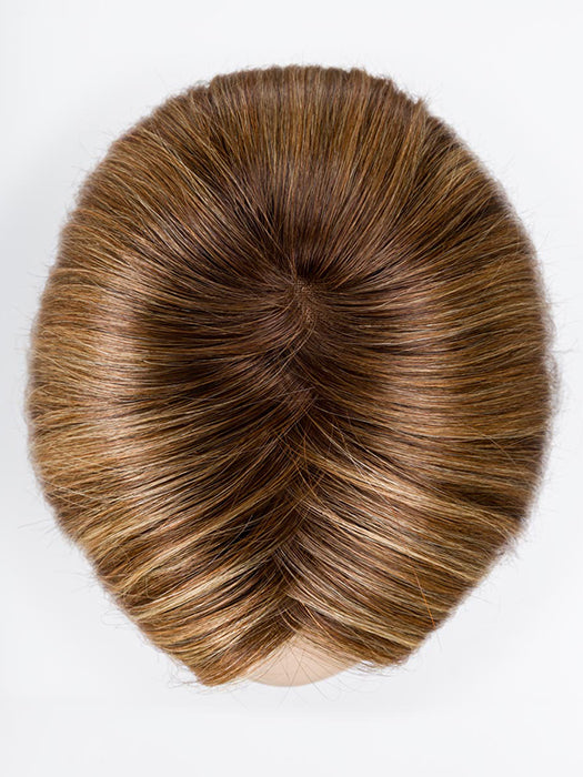 Tobacco Rooted 27.12.26 | Dark Strawberry Blonde, Lightest Brown, And Light Golden Blonde Blend With Shaded Roots