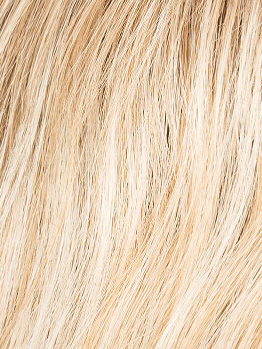 Champagne Rooted 22.25.20 | Light Neutral Blonde, Lightest Golden Blonde, and Light Strawberry Blonde Blend with Shaded Roots