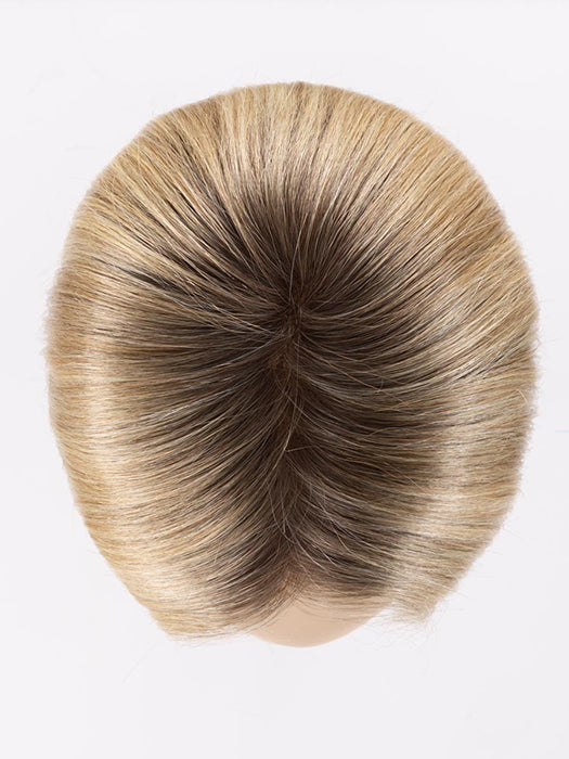 Champagne Rooted 22.16.25 | Light Neutral Blonde And Medium Blonde With Lightest Golden Blonde Blend And Shaded Roots