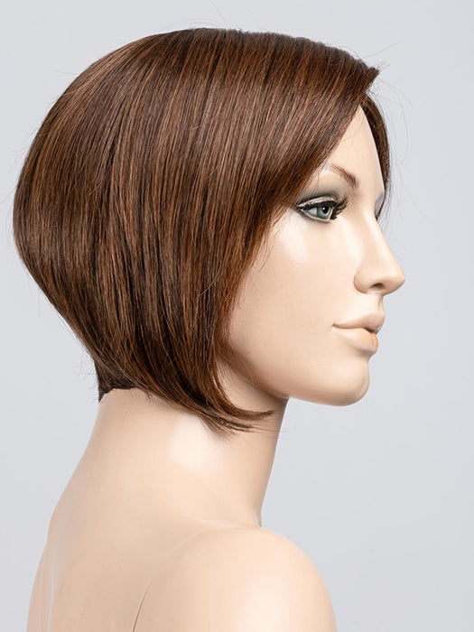 Chocolate Rooted 8.30.27 | Medium Brown And Light Auburn With Dark Strawberry Blonde Blend And Shaded Roots