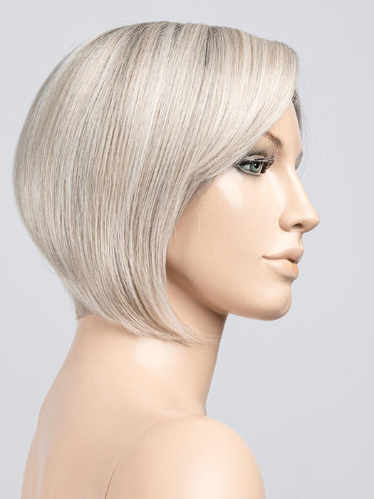Silver Blonde Rooted 60.23 | Pearl White And Lightest Pale Blonde Blend With Shaded Roots