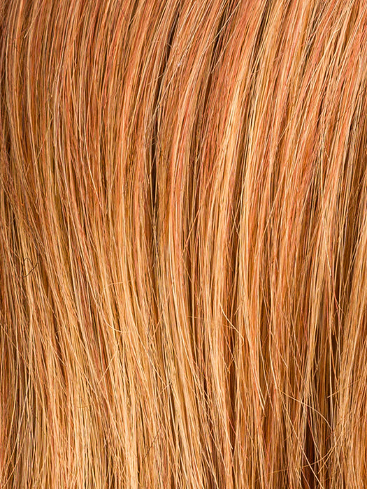 Mango Red Rooted 28.31.29 | Copper Red And Light Reddish Auburn With Copper Red Blend And Shaded Roots