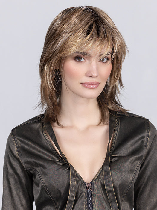 Sand Multi Rooted 24.14.12 | Lightest Ash Blonde And Medium Ash Blonde With Lightest Brown Blend And Shaded Roots