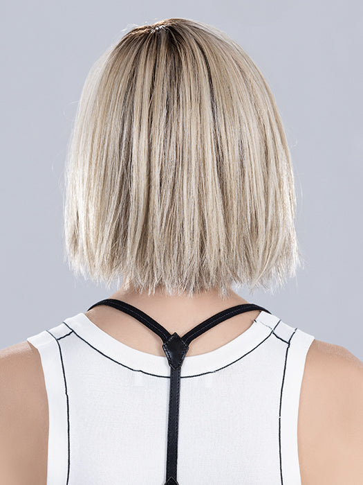 Silver Blonde Rooted 60.101.24 | Pearl White With Pearl Platinum And Lightest Ash Blonde Blend With Shaded Roots