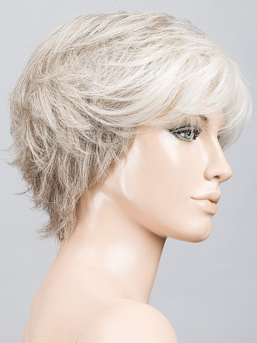 Snow Mix 60.56.58 | Pearl White, Lightest Blonde, and Black/Dark Brown with Grey Blend