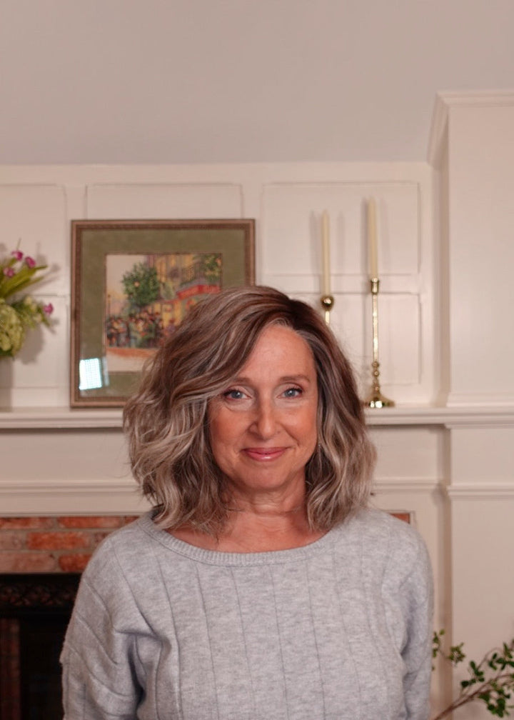 Frannie wearing Nyx in Tres Chocolate-R