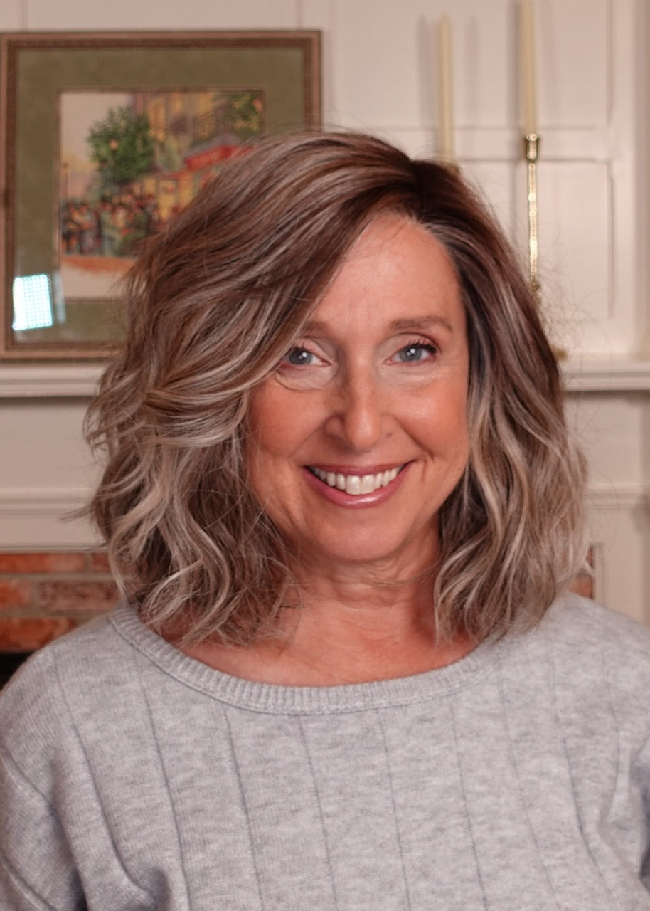 Frannie wearing Nyx in Tres Chocolate-R