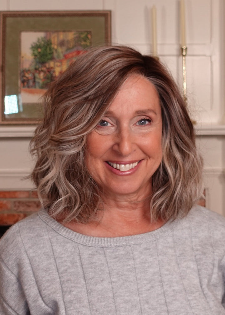 Frannie wearing Nyx in Tres Chocolate-R