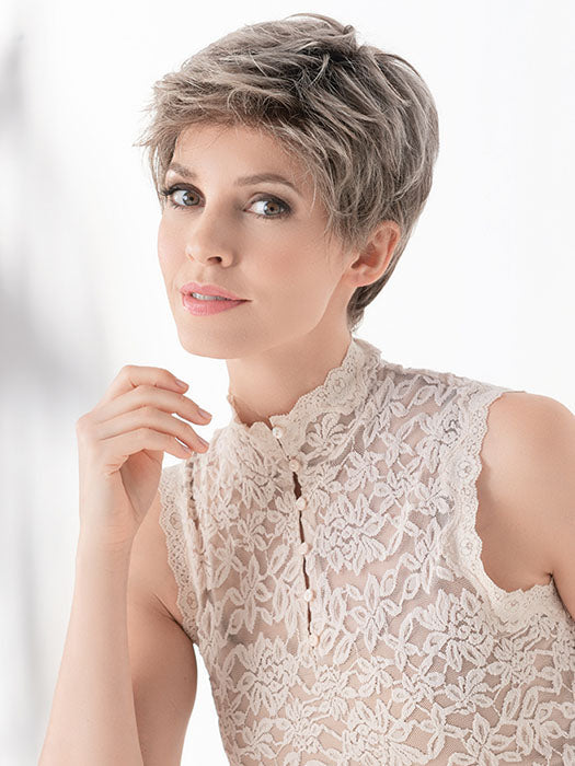 Sand-Multi-Rooted 24.14.12 | Lightest Ash Blonde And Medium Ash Blonde With Lightest Brown Blend And Shaded Roots