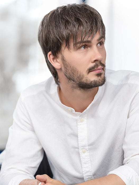 M34s | Medium Natural Brown with 35% Gray