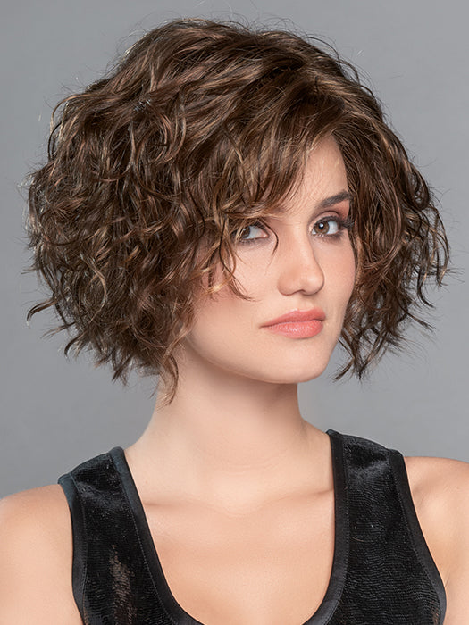 Chocolate Rooted 830.6 | Medium Brown Blended With Light Auburn, And Dark Brown Blend With Shaded Roots
