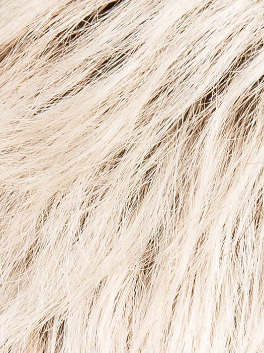 Light Champagne Rooted 101.23.8 | Pearl Platinum And Lightest Pale Blonde With Medium Brown Blend And Shaded Roots