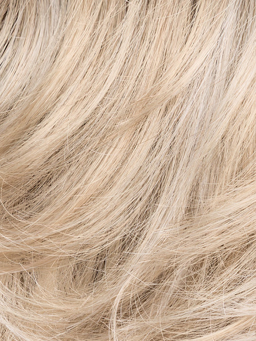 Champagne Rooted 22.26.25 | Light Neutral Blonde And Light/Lightest Golden Blonde Blend And Shaded Roots