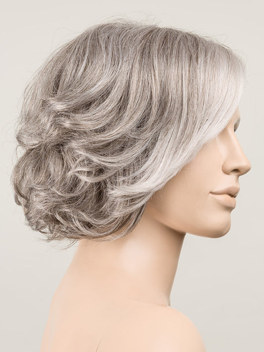 Snow Mix 60.56.58 | Pearl White, Lightest Blonde, And Black/Dark Brown With Grey Blend