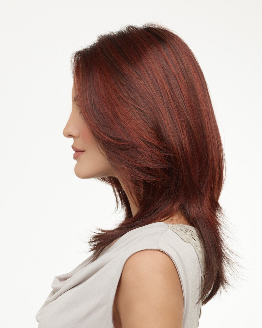 Roxie in Dark Red