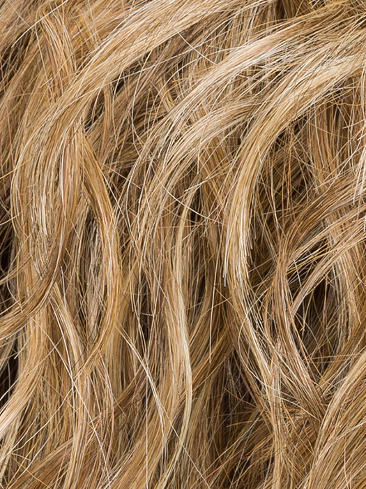 Light Bernstein Rooted 14.26.27 | Medium Ash Blonde, Light Golden Blonde, and Dark Strawberry Blonde with Shaded Roots