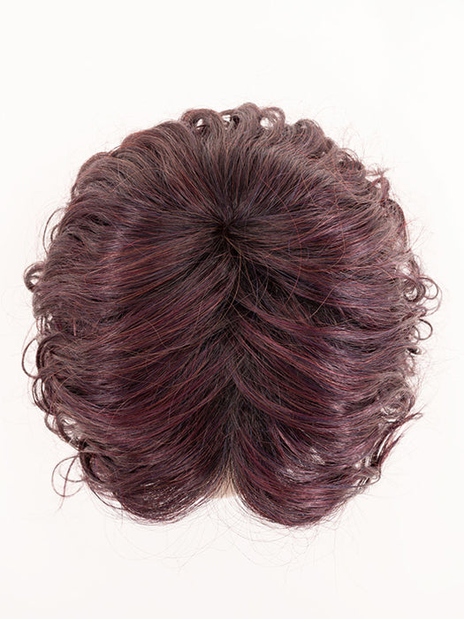 Dark Plum Shaded 131.133 | Deep Wine Red And Red Violet Blend