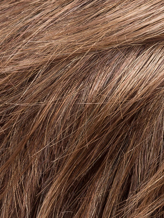 Hot Mocca Rooted 830.27.33 | Medium Brown, Light Auburn, Dark Strawberry Blonde, and Dark Auburn Blend with Dark Shaded Roots