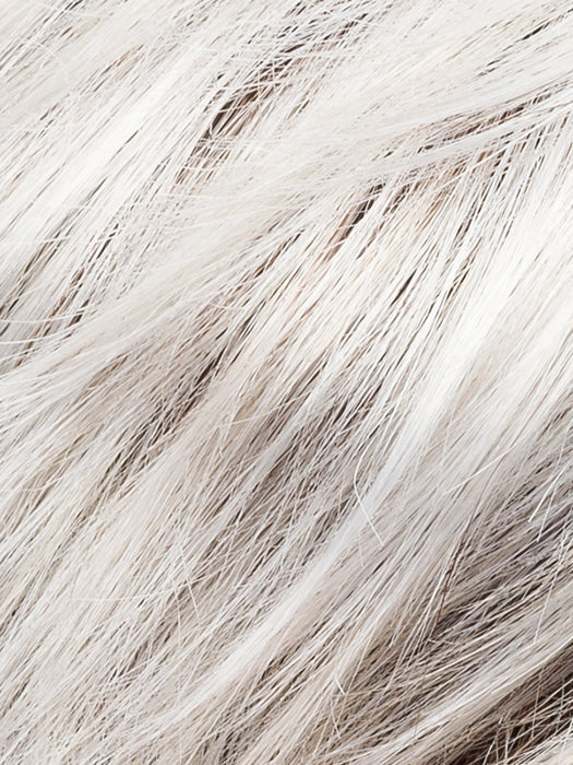 Silver Blonde Rooted 60.23 | Pearl White and Lightest Pale Blonde Blend with Shaded Roots