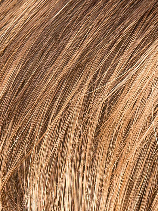 Hot Mocca Rooted 8.30.27.33 | Medium Brown, Light Auburn, Dark Strawberry Blonde, and Dark Auburn Blend with Dark Shaded Roots