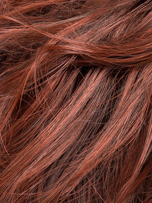 Auburn Rooted 33.130.4 | Dark Auburn, Deep Copper Brown, and Darkest Brown Blend with Shaded Roots