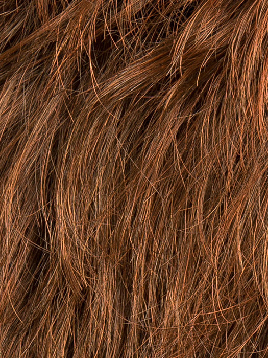 Auburn Rooted 33.130.4 | Dark Auburn, Deep Copper Brown, and Darkest Brown Blend with Shaded Roots