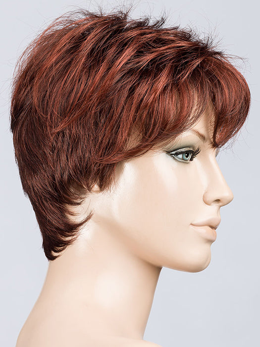 Hot Chilli Mix 130.33.4 | Darkest Brown base with Deep Copper Brown and Dark Auburn Blended Highlights and Lowlights