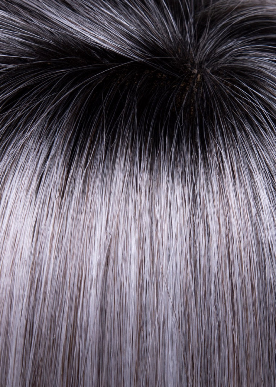 Sterling Shadow | 56 R8 | Rooted Pale Silver Blonde