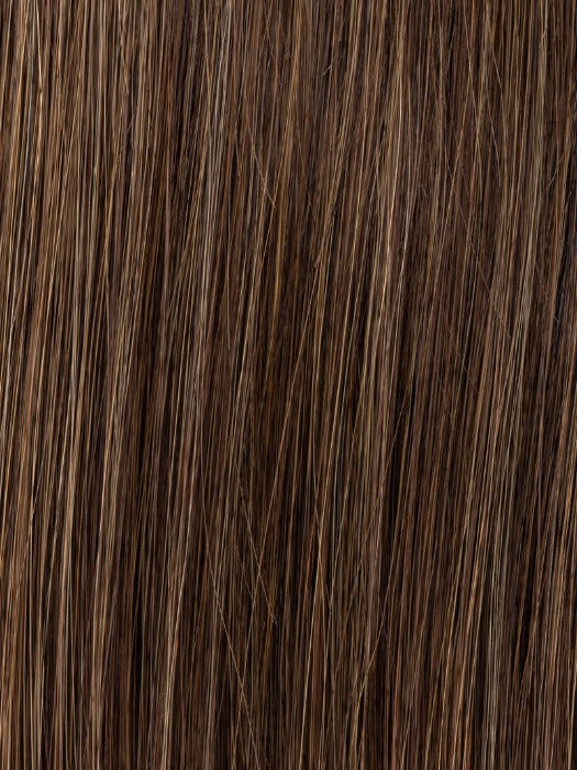 Chocolate Rooted 830.6 | Medium Brown Blended with Light Auburn and Dark Brown with Shaded Roots