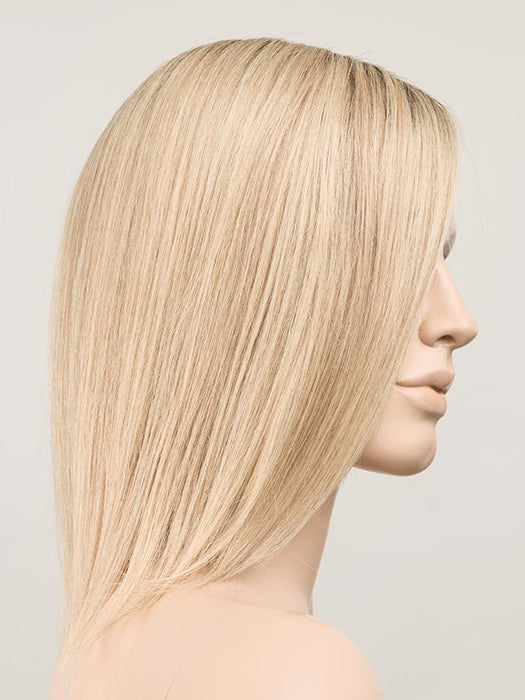 Champagne Rooted 22.26.25 | Light Neutral Blonde And Light/Lightest Golden Blonde Blend And Shaded Roots