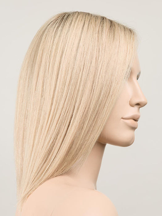 Light Champagne Rooted 22.23.16 | Light Neutral Blonde And Lightest Pale Blonde With Medium Blonde Blend And Shaded Roots