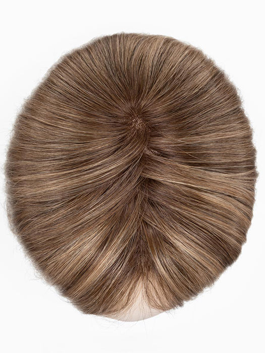 Nougat Rooted 12.10.20 | Lightest Brown And Light Brown With Light Strawberry Blonde Blend And Shaded Roots