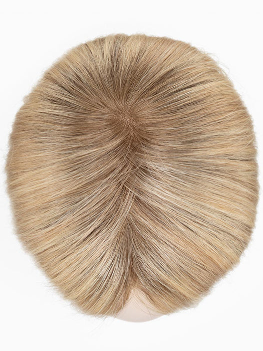 Sandy Blonde Rooted 16.22.20 | Medium Blonde, Light Neutral Blonde, And Light Strawberry Blonde Blend With Shaded Roots
