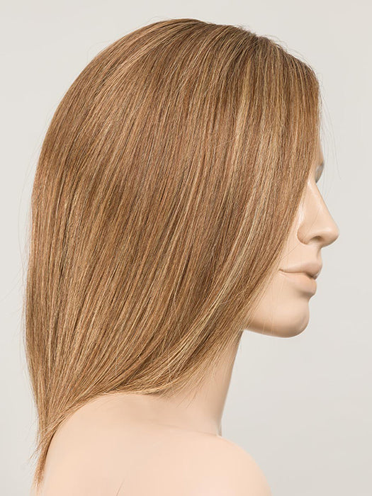 Tobacco Rooted 27.12.26 | Dark Strawberry Blonde, Lightest Brown, And Light Golden Blonde Blend With Shaded Roots