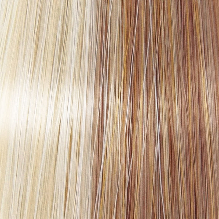 Mimosa | Light Red Brown With Dark Brown Roots and Pale Blonde Highlights