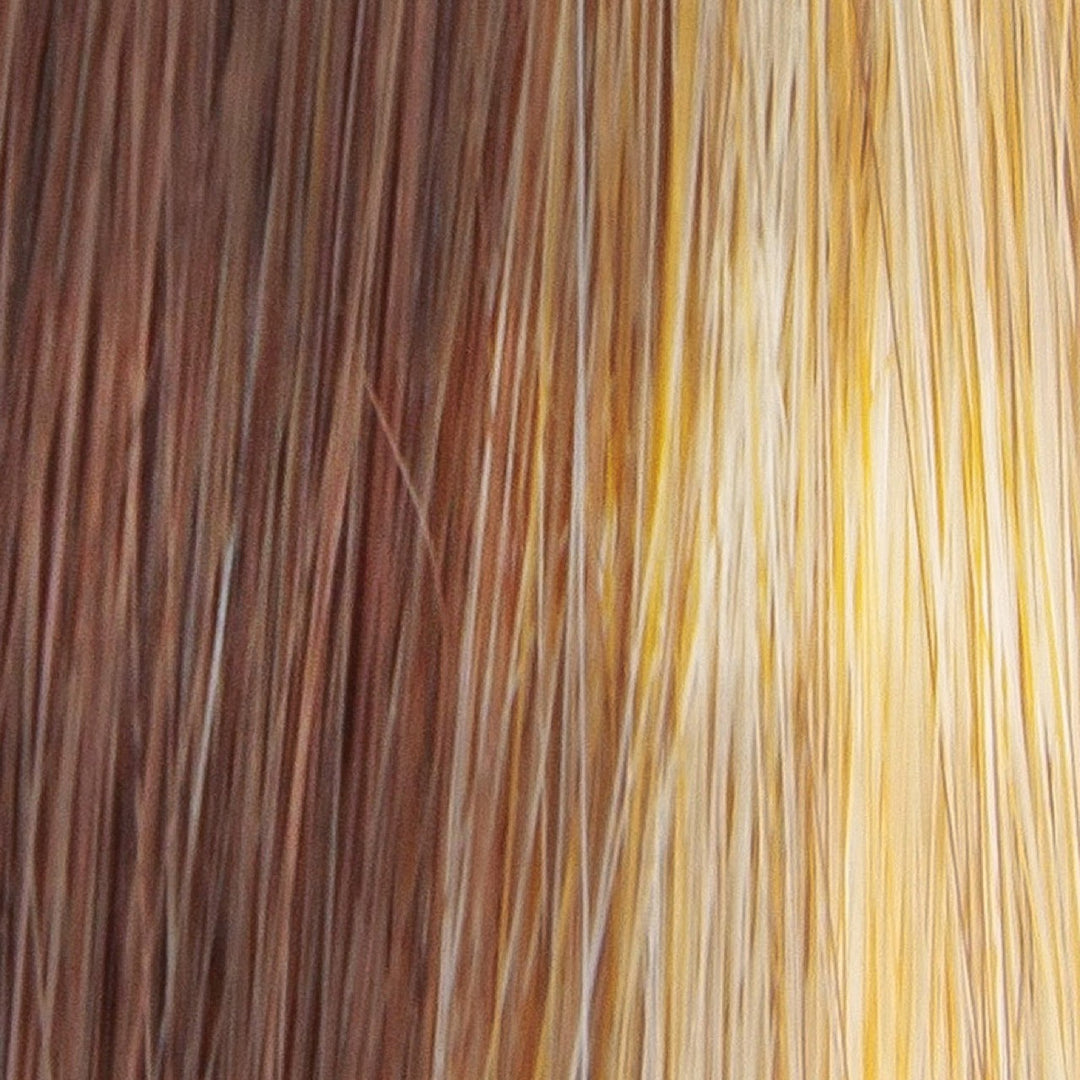 Sugar Brulee | Medium Auburn with Shadowed Roots and Butterscotch Highlights