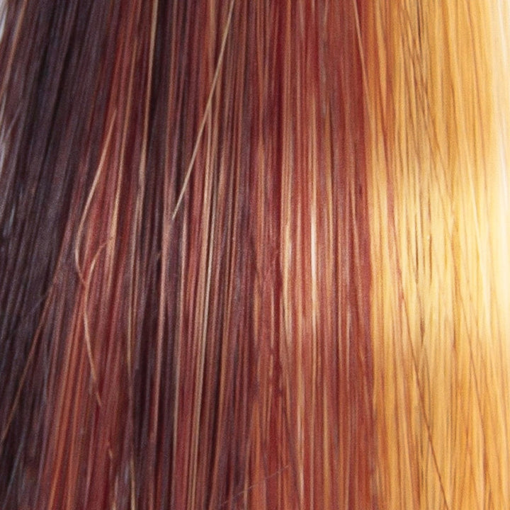 Sunset Glow | Auburn with Bright Red and Strawberry Highlights