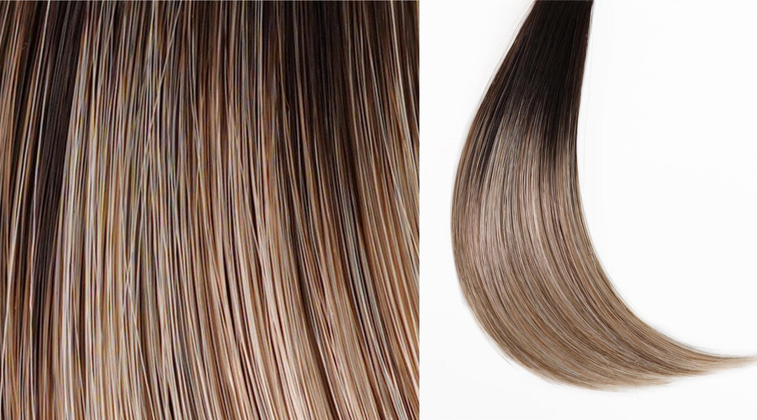 18/16/22/R8 Cashmere Cream | Dark Natural Blonde, Golden Blonde and Champaign Blonde blend with Root