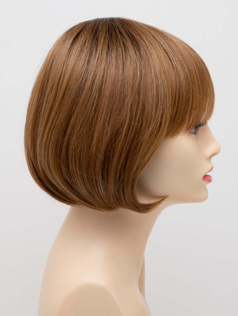 Golden Nutmeg | 27/26/23 R8 | 3-Tone blend of a Cinnamon Brown Base, Chocolate, Brown Roots, and Golden Blonde highlights
