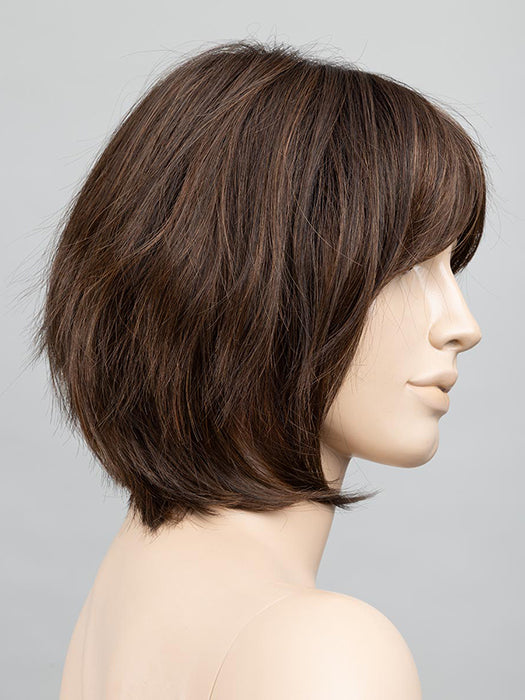 Chocolate Rooted 8.30.6 | Medium Brown Blended With Light Auburn And Dark Brown Blend With Shaded Roots