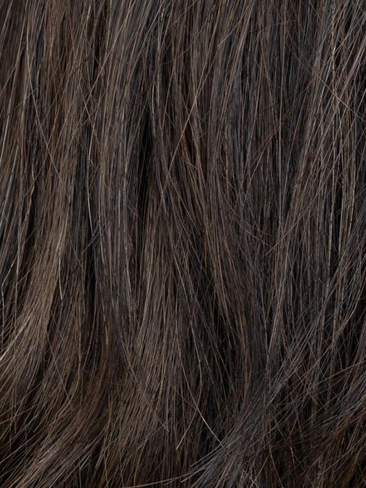 Coffee Brown Rooted 6.8.4 | Dark Brown And Medium Brown With Darkest Brown Blend And Shaded Roots