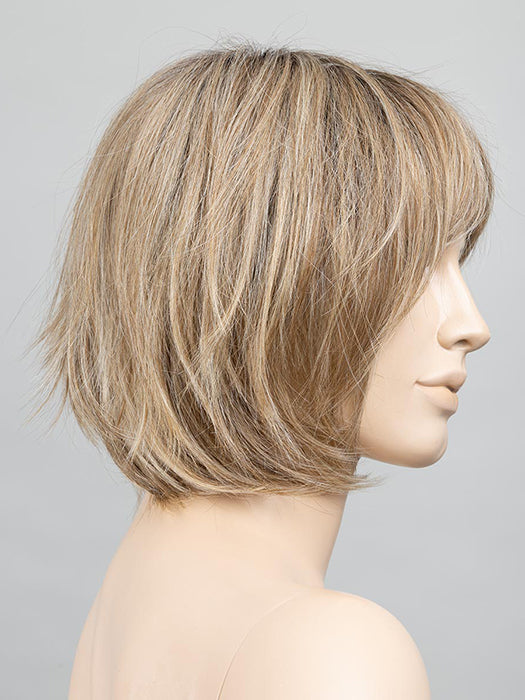 Sandy Blonde Rooted 16.22.20 | Medium Blonde, Light Neutral Blonde, And Light Strawberry Blonde Blend With Shaded Roots