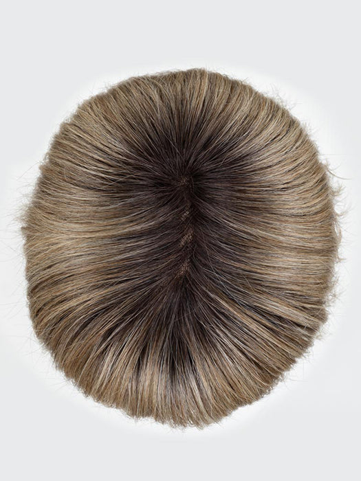 Sandy Blonde Rooted 16.22.20 | Medium Blonde, Light Neutral Blonde, And Light Strawberry Blonde Blend With Shaded Roots