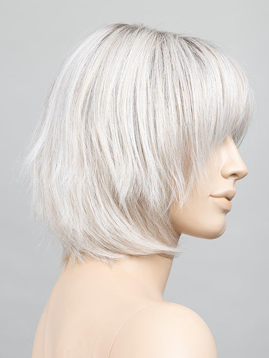 Silver Blonde Rooted 60.15 | Pearl White And Light Ash Blonde With Shaded Roots