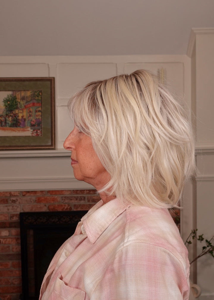 Frannie wearing Tribeca in Alpine Cream-R