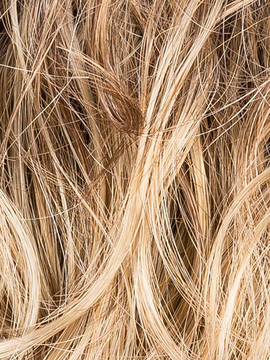 Turn in Bernstein Rooted 12.26.19 | Lightest Brown, Light Golden Blonde, and Light Honey Blonde Blend with Dark Shaded Roots