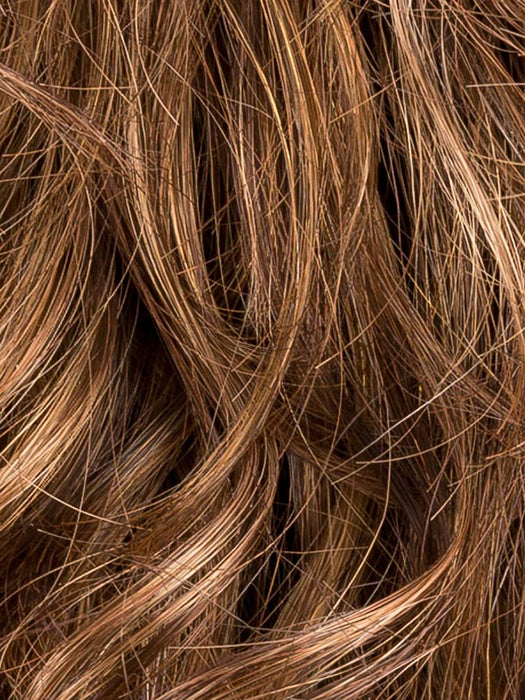 Hot Mocca Rooted 8.30.27.33 | Medium Brown, Light Auburn, Dark Strawberry Blonde, and Dark Auburn blend with Dark Shaded Roots
