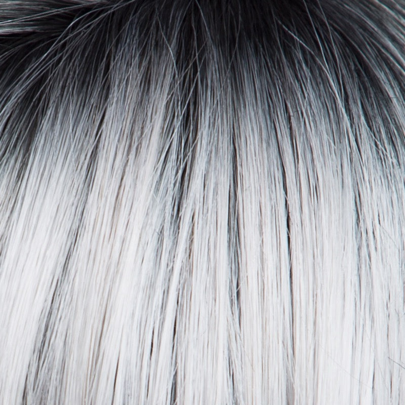 Rooted Blue Ice | Blue Black Roots with Silver White Ends