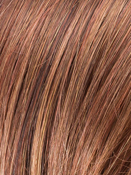Hot Chocolate Mix 33.27.6 | Dark Auburn And Dark Strawberry Blonde With Dark Brown Blend